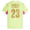 Camiseta de fútbol Manchester City Champions of Europe Portero 3ª equipación 2023-24